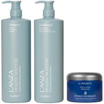 Kit Moisture Shampoo Tamanu e Condicionador Kukui 950ml e Masque Moi Moi Lanza 200ml