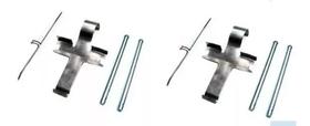 Kit Mola Anti-ruido & Travas Pastilha Toyota Hilux 2005/...