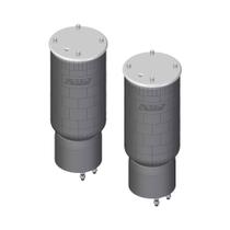 Kit Mola Pneumática Suspensão Eixo Carreta Guerra c Base 2 U Kit Mola Pneumática Suspensão Eixo Carreta Guerra c Base 2 U