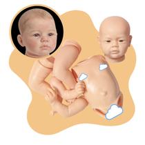 Kit Molde Bebê Reborn Silicone Mary Ann Menino Realista Kit Molde Bebê Reborn Silicone Mary Ann Menino Realista