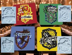 Kit Molde De Silicone Símbolos Harry Potter Confeitaria - Leb Decorações