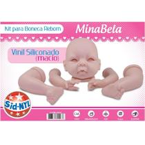 Kit Molde Reborn Boneca Minabela Bebê Vinil Emborrachado Sid Nyl - SIDNYL