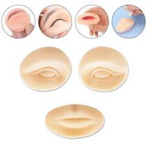 Kit Molde Silicone Olhos e Boca Treino Micropigmentação Make Lábios Sobrancelha Alongamento de Cílios Treino Técnicas Aulas Kit Molde Silicone Olhos e Boca Treino Micropigmentação Make Lábios Sobrancelha Alongamento de Cílios Treino Técnicas Aulas