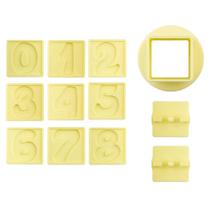 Kit Moldes Ejetor Max Numeros Para Massas Docinhos Até 25g Kit Moldes Ejetor Max Numeros Para Massas Docinhos Até 25g