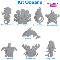 Kit Moldes Mar Oceano Em Inox Maquina De Cortar Fita A63 Kit Moldes Mar Oceano Em Inox Maquina De Cortar Fita A63