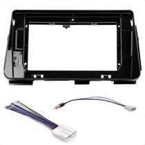 Kit Moldura 10 Polegadas Black Piano Kicks com Chicotes Kit Moldura 10 Polegadas Black Piano Kicks com Chicotes