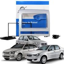 Kit Moldura 2 Din 7 Polegadas e Cabos Originais Expex EKTFT001/002