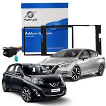 Kit Moldura 2 Din 7 Polegadas e Cabos Originais Expex EKTNS003