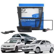 Kit Moldura 2 Din 7 Polegadas e Cabos Originais Expex EKTVW002