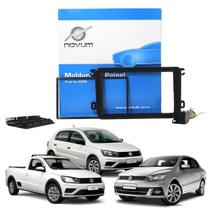 Kit Moldura 2 Din 7 Polegadas e Cabos Originais Expex EKTVW004