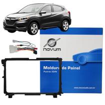 Kit Moldura 2 Din 9 Polegadas e Cabos Originais Expex EKT9HO004