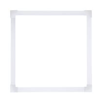 Kit Moldura Alçapão 60x60 Branca NEVE