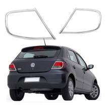 Kit Moldura Aplique Lanterna Traseira Para Vw Gol G5 09 à 14 Kit Moldura Aplique Lanterna Traseira Para Vw Gol G5 09 à 14