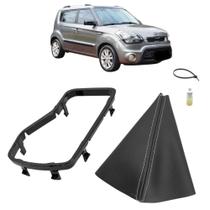Kit Moldura Aro Interno E Coifa Alavanca Câmbio Automático Kia Soul Ex 2011 2012 ( Modelo 2012 ) Kit Moldura Aro Interno E Coifa Alavanca Câmbio Automático Kia Soul Ex 2011 2012 ( Modelo 2012 )