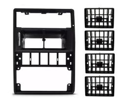 Kit Moldura Central Painel + Difusor Ar Gol G2 Bola 97 98 99