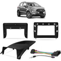 Kit Moldura de Painel 10 Polegadas Ecosport 2018 a 2021 Preto C/ Chicote Adaptador de Antena Kit Moldura de Painel 10 Polegadas Ecosport 2018 a 2021 Preto C/ Chicote Adaptador de Antena