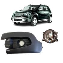 Kit Moldura E Farol Milha Sandero Stepway 2011 2012 2013 2014 - Renault