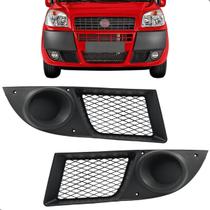 Kit Moldura Milha Parachoque Doblo 2010 11 12 13 14 15 a 2019 S/Furo Kit Moldura Milha Parachoque Doblo 2010 11 12 13 14 15 a 2019 S/Furo