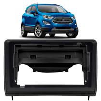 Kit moldura painel ecosport 18/21 10 e 9 pol preto ford + re