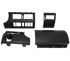 Kit Moldura Painel Preto Gol Parati Saveiro G3