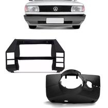 Kit Moldura Painel Velocímetro + Capa Chave Seta Gol Quadrado Voyage Parati Saveiro CL 1988 89 1990 1991 92 93 1994 1995