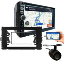 Kit moldura para central multimidia mp5 7 pol câmera de ré vw t-cross/novo polo/ virtus black piano cor:preto Kit moldura para central multimidia mp5 7 pol câmera de ré vw t-cross/novo polo/ virtus black piano cor:preto