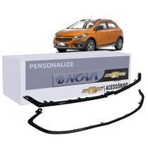 Kit Moldura Preta Grade Do Radiador Activ Pecas Genuinas Gm Onix 2017 Em Diante Kit432