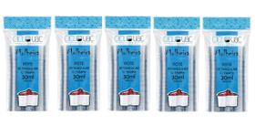 Kit Molheira Pote Retangular Com Tampa 30ml 500 Unidades Kit Molheira Pote Retangular Com Tampa 30ml 500 Unidades