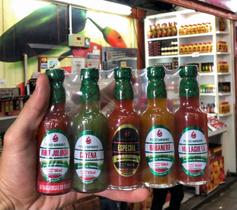 Kit Molho de Pimenta 5 x 60ml - Fogo Mineiro