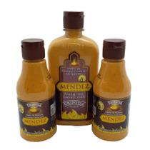 Kit Molho De Pimenta Mendez 03 Defumada Chipotle 215 450Ml