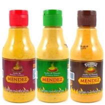 Kit Molho De Pimenta Mendez 215Ml 03 Cremosa Sabores