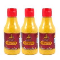 Kit Molho De Pimenta Mendez 215Ml 03 Cremosa Tradicional