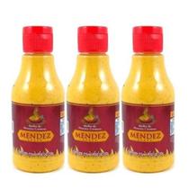 Kit Molho De Pimenta Mendez 215Ml 03 Cremosa Tradicional