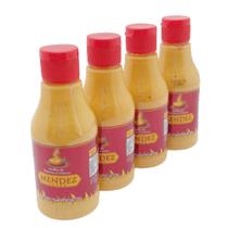 Kit Molho de Pimenta Mendez 215ml 04 Cremosa Tradicional