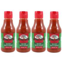 Kit Molho De Pimenta Mendez 215Ml 04 Red Pepper Habanero