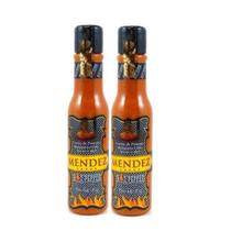 Kit Molho De Pimenta Mendez 85G 02 Hot Pepper Malagueta Mel