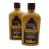 Kit Molho Pimenta Mendez 450ml 02 Cremosa Defumada Chipotle