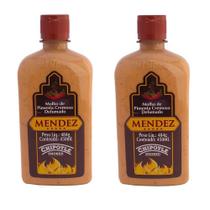 Kit Molho Pimenta Mendez 450Ml 02 Cremosa Defumada Chipotle
