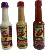 Kit Molhos Istambul 3x150ml (Alhete/Pimentine/Caliente)