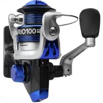 Kit Molinete Micro Canário 100 3 Rol. mais Vara Molinete Sammy 1,50m 412lb Albatroz