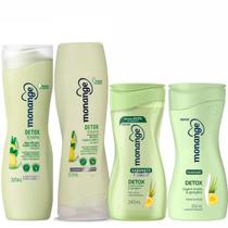 Kit Monange Detox Capim Limão e Gengibre 4 Itens