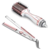 Kit Mondial Escova ES-50 + Prancha/Chapinha P-50 Bivolt