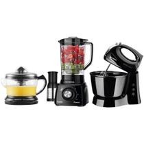 Kit Mondial Liquidificador Batedeira Espremedor KT-105B 220v Kit Mondial Liquidificador Batedeira Espremedor KT-105B 220v