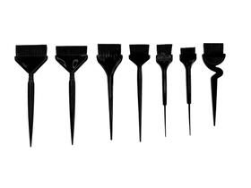 Kit Monet a Frida 7 Pincéis Profissionais de Tintura Capilar Martini Linha Premium Cerdas 100% Nylon