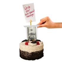 Kit Money Cake Pull Out The Money Cake com bolsa transparente de 50