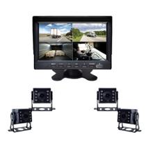 Kit monitor 7" DVR com 4 câmeras I.R Roadstar 12V 24V Kit monitor 7" DVR com 4 câmeras I.R Roadstar 12V 24V