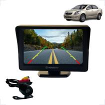Kit Monitor LCD 4.3 Polegadas Câmera de Ré Cobalt 2011 2012 2013 2014 2015 2016 2017 2018 2019 2020
