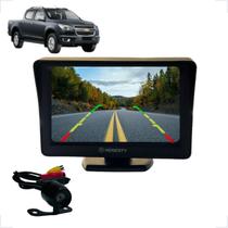 Kit Monitor LCD 4.3 Polegadas + Câmera de Ré S10 1995 1996 1997 1998 1999 2000 2001 2002 até 2024