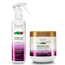 Kit Monoi Oil mascara hidratante 500gr + Monoi Oil liso magico 200ml