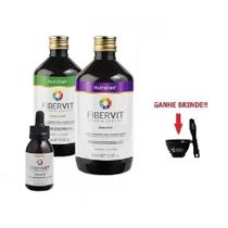 Kit Monovin Fibervit Nutra Hair Crescimento Capila